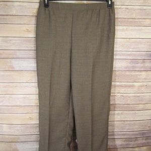 NWT Alfred Dunner Tradewinds Coconut Dress Pants14